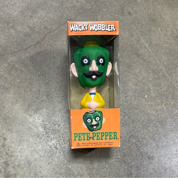 Funko Other - Vintage 2002 Funko Pop Official Pete the Pepper Wacky Wobbler Bobblehead
